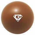 Brown Squeezies Stress Reliever Ball
